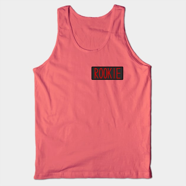 Rookie Jumpsuit Badge Tank Top by Meta Cortex